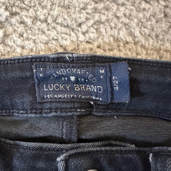 Lucky Brand Hayden Skinny Womens Jeans Blue Size 4 27 Denim Pockets Stretch - Picture 5 of 5